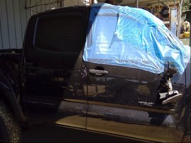 2001 TOYOTA TACOMA, BLACK, SR5, CREW CAB, 4.0L, AT, 4WD,  Z25088